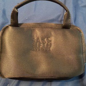 Saks 5th Avenue Triple Zip Makeup Organizer